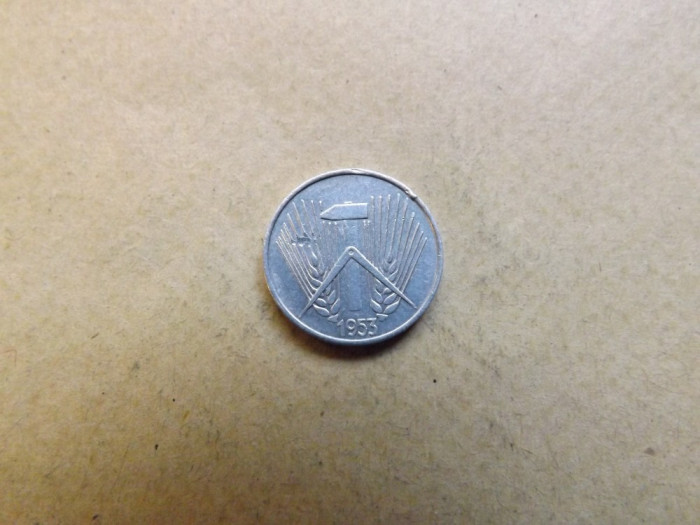 Republica Democrata Germania 1 Pfennig 1953
