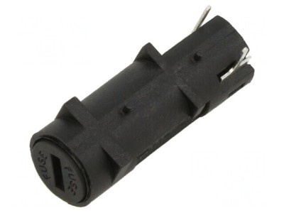 Clemă siguranţe cilindrice 5x20mm Umax 250V UL94V-0 foto