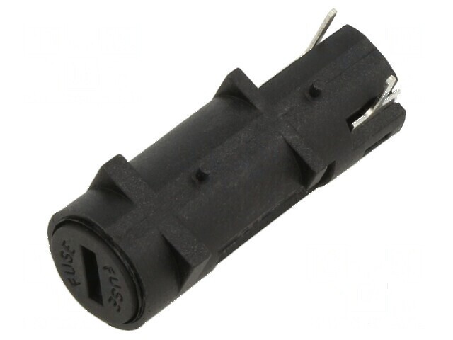 Clemă siguranţe cilindrice 5x20mm Umax 250V UL94V-0