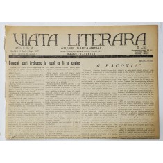 VIATA LITERARA , SUB CONDUCEREA UNUI COMITET , SAPTAMANAL , ANUL II , NR.56 , 18 IUNIE - SEPT , 1927