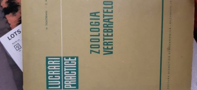 Zoologia vertebratelor Lucrari practice M.Teodoreanu,Z.Matic 1966 (cartonata) foto