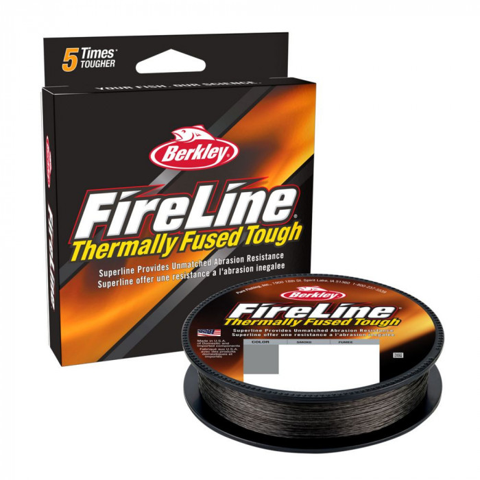 Berkley &Icirc;mpletitură Fireline Fused Original 150m smoke 0,10 mm