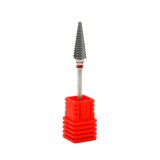 Bit din metal dur, conic ascuțit, br&acirc;u rosu, F Large Cone STPV