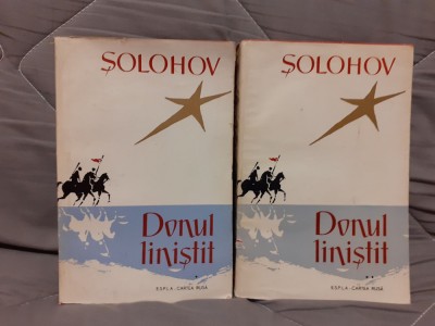 DONUL LINISTIT-MIHAIL SOLOHOV (2 VOL) EDITIE INTEGRALA foto