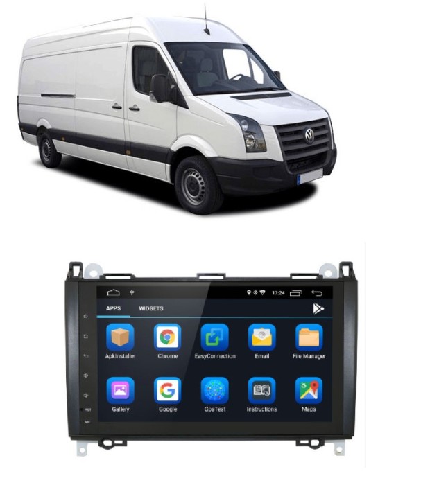 Navigatie ANDROID compatibil Volkswagen Crafter 2006 - 2012