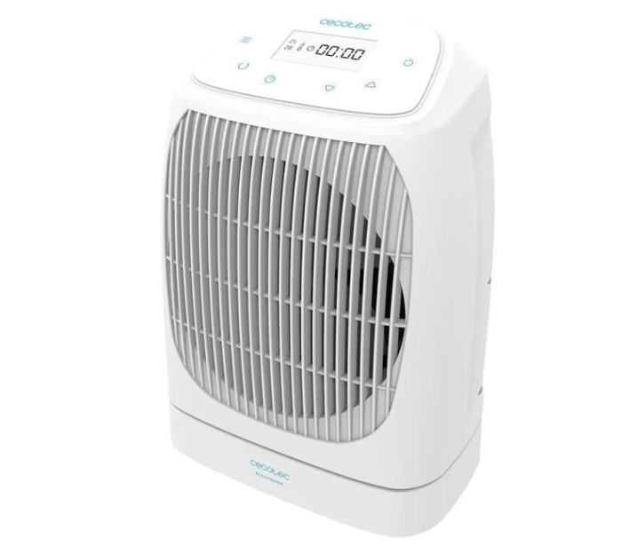 Aeroterma Cecotec Ready Warm 9870, rotativa, 2000W, alb - RESIGILAT