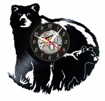 URSOAICA CU PUI-ceas de perete foto