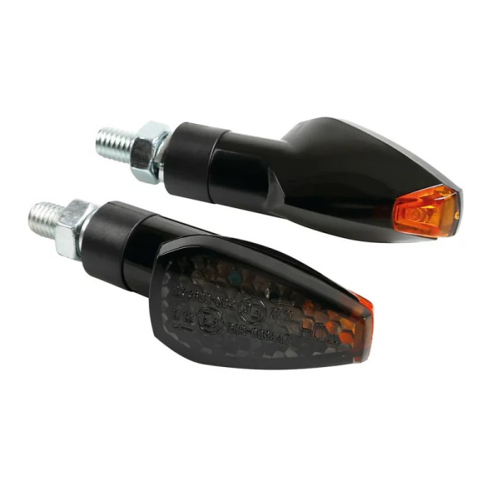 Lampi semnalizare directie mers Tuareg LED 12V 2buc - Negru Garage AutoRide