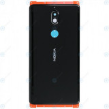 Capac baterie Nokia 7 negru mat