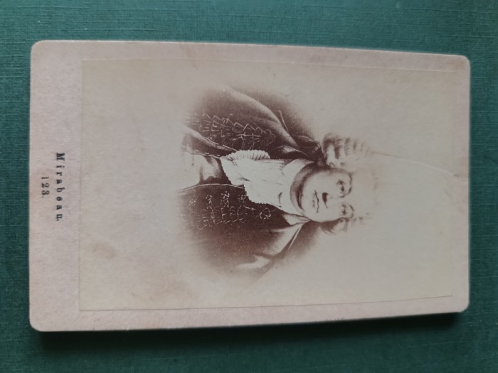 fotografie galerie historique ,dimensiuni 11 cm x 6 cm, anii 1900, ,personalitati, MIRABEAU