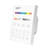 Mi-Light MiBoxer Group Control grup LED (zona) telecomanda de perete T4 pentru culoare, temperatura culorii, modificare intensitate lumina DIMABIL + R