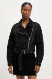 Answear Lab geaca ramones culoarea negru, de tranzitie