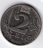 Moldova - set de 3 monede 2 lei 2020, 2022, 2024 aUNC