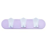 Cumpara ieftin Cuier din plastic, pentru baie, cu 3 agatatori, 240 mm