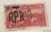 Timbre Romania Timbru Supratipar RPR 3 lei, Stampilat