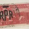 Timbre Romania Timbru Supratipar RPR 3 lei