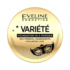 Pudra, Eveline Cosmetics, Variete, Foundation in a Powder, 02 Natural foto