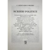 C. Radulescu-Motru - Scrieri politice (Editia: 1998)