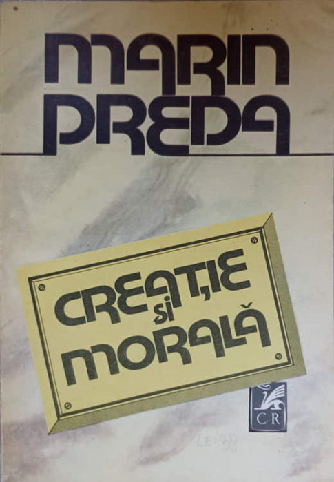 CREATIE SI MORALA-MARIN PREDA