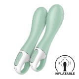 Vibrator Gonflabil Air Pump 3, Verde Menta, 20.8 cm