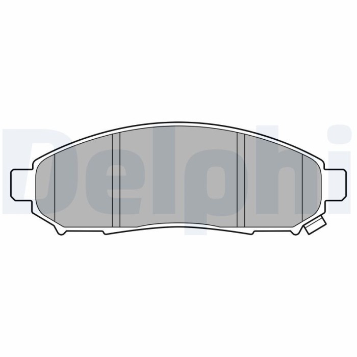 DELPHI LP3578 set placute frana,frana disc