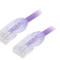 Patch Cord U/UTP Cat6a LSZH Violet 0.5m 28AWG