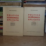 MITITA CONSTANTINESCU - POLITICA ECONOMICA APLICATA : VOL. 1 + VOL. 3 , 1943 #