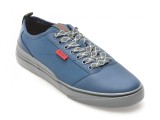 Pantofi HUGO bleumarin, 3460, din material textil