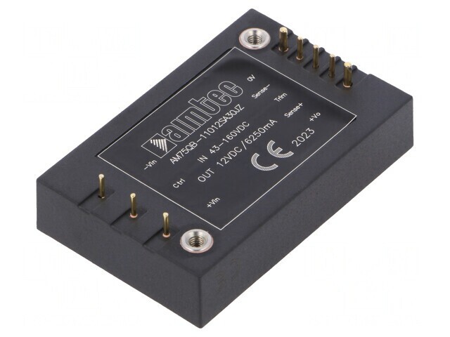Convertor DC/DC 75W 43-160V la 12V 6.25A
