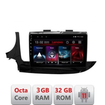 Navigatie Opel Mokka 2016- D-MOKKA2 Octa Core cu Android Radio Bluetooth Internet GPS WIFI DSP 3+32 GB 4G KIT-M v1 LENOVO LITE CarStore Technology foto