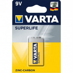 Baterie Varta SuperLife 9V 6F22 6LR61 zinc carbon set 1 buc.