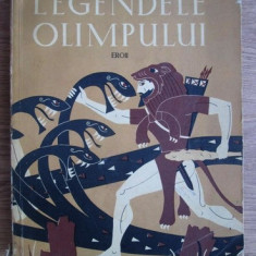 Alexandru Mitru - Legendele Olimpului. Eroii (1962, ilustratii de C. Condacci)