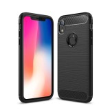 Husa APPLE iPhone XR - Luxury Carbon TSS, Negru