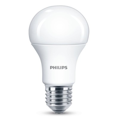 Bec LED Philips clasic A60M E27 10W 1055lm lumina rece 6500 K foto