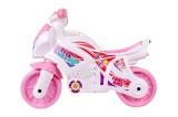 Motocicleta de curse My Little Fancy Bike, TechnoK, alb cu roz
