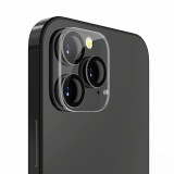 Cumpara ieftin Folie pentru iPhone 12 Pro, Lito S+ Camera Glass Protector, Black/Transparent