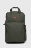 Levi&#039;s rucsac culoarea verde, mare, neted