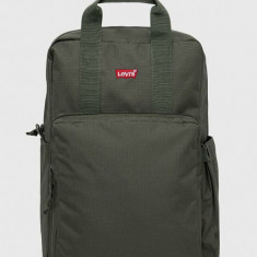 Levi's rucsac culoarea verde, mare, neted