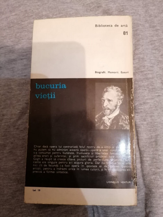 BUCURIA VIETII - Irving Stone