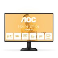 AOC 24B31H Monitor IPS 23.8 FHD, 120Hz, 1ms MPRT, Adaptive Sync, HDMI VGA
