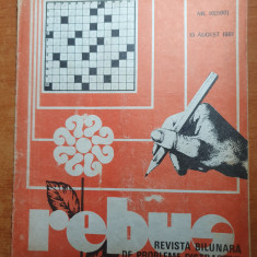 revista rebus 15 august 1981