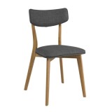 Scaun living SL Karl gri, Din Poliuretan, 140x200