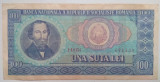 Bancnota 100 lei Balcescu, bani vechi una suta lei, seria H banknote, bacnota