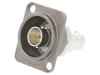 Conector BNC pentru șasiu UHD cu conectare la sol, Neutrik
