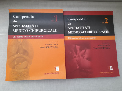 Viorel Stoica - Compendiu de specialitati medico-chirurgicale (2 vol.) foto