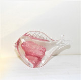 Cumpara ieftin Statueta cristal sommerso fuzionat - Exotic fish - Ekenas Glasbruk Suedia