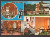 CPIB 24954 CARTE POSTALA - HERCULANE, MOZAIC, COMPLEXUL SANATORIAL, CIRCULATA, STAMPILA , TIMBRU