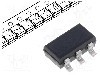 Tranzistor SMD, PNP x2, bipolar, capsula SC74, SOT457, TSOP6, 0,6W, NEXPERIA - BC807DS,115