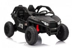 UTV electric pentru 2 copii, Kinderauto Dune-Buggy SPORT, putere 800W, 24V 10Ah, premium, negru foto