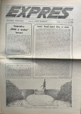 Revista Expres nr 16-17 Mai 1990 Almanah Brosat Romana 42x30 cm 7 Pagini Stare Buna